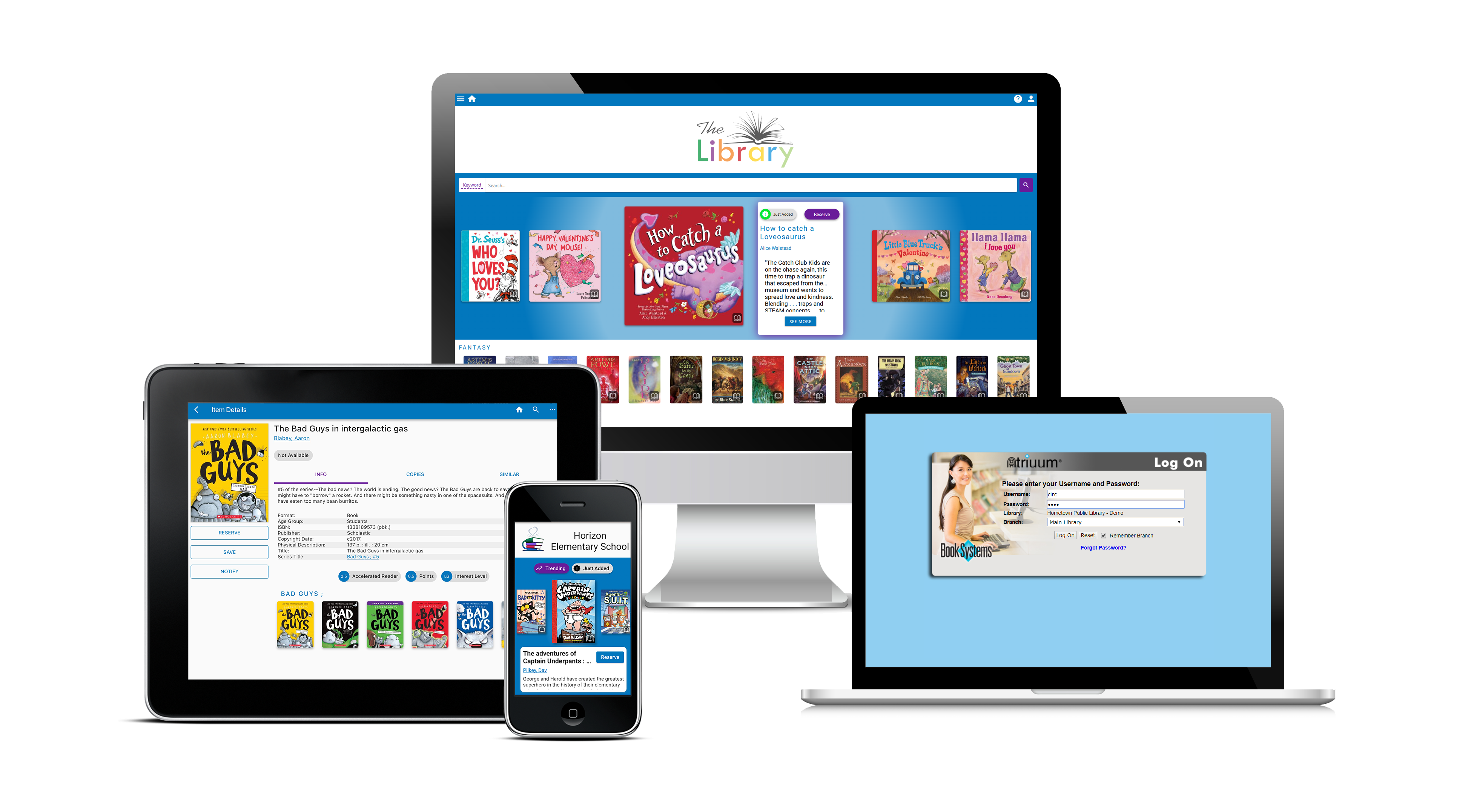 Atriuum Integrated Library System | Book Systems, Inc.