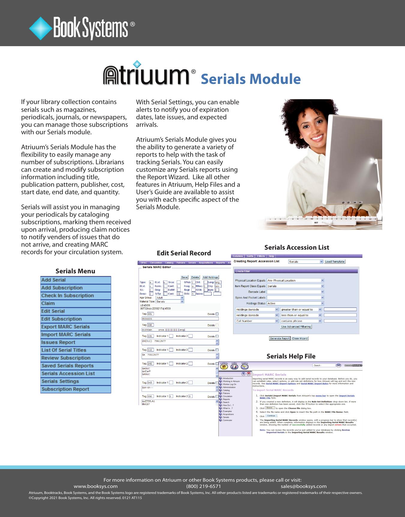 Serials Management brochure