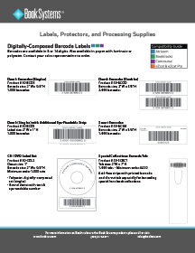 Labels and Label Supplies Brochure
