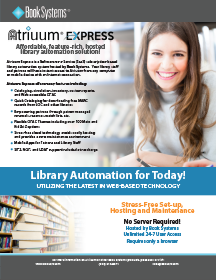 Atriuum Express (Saas) for Libraries