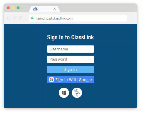 ClassLink Launch Pad Animation